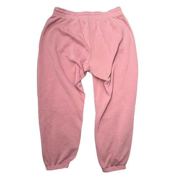 Nike Women's Sportswear Phoenix Fleece High-Waisted Sweatpants XL Pink Gym - Picture 5 of 8